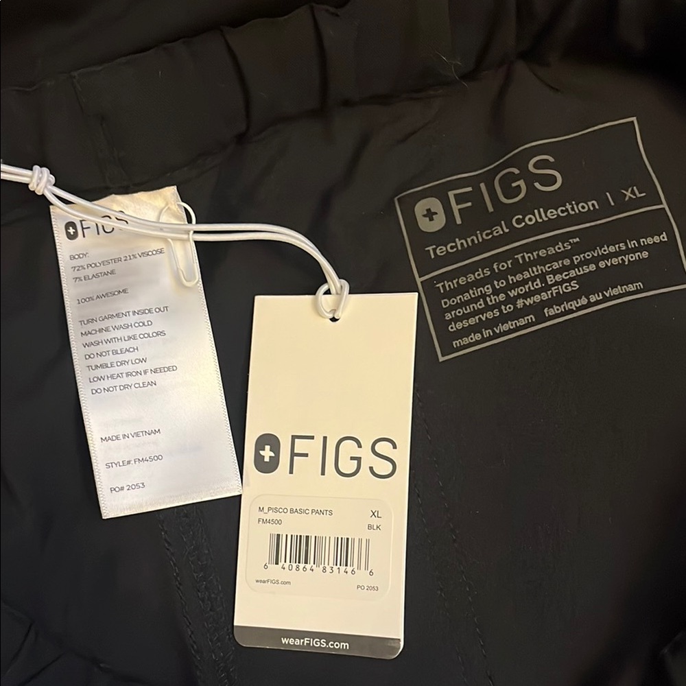 NWT Figs Pisco Basic Pants Technical Collection i… - image 8